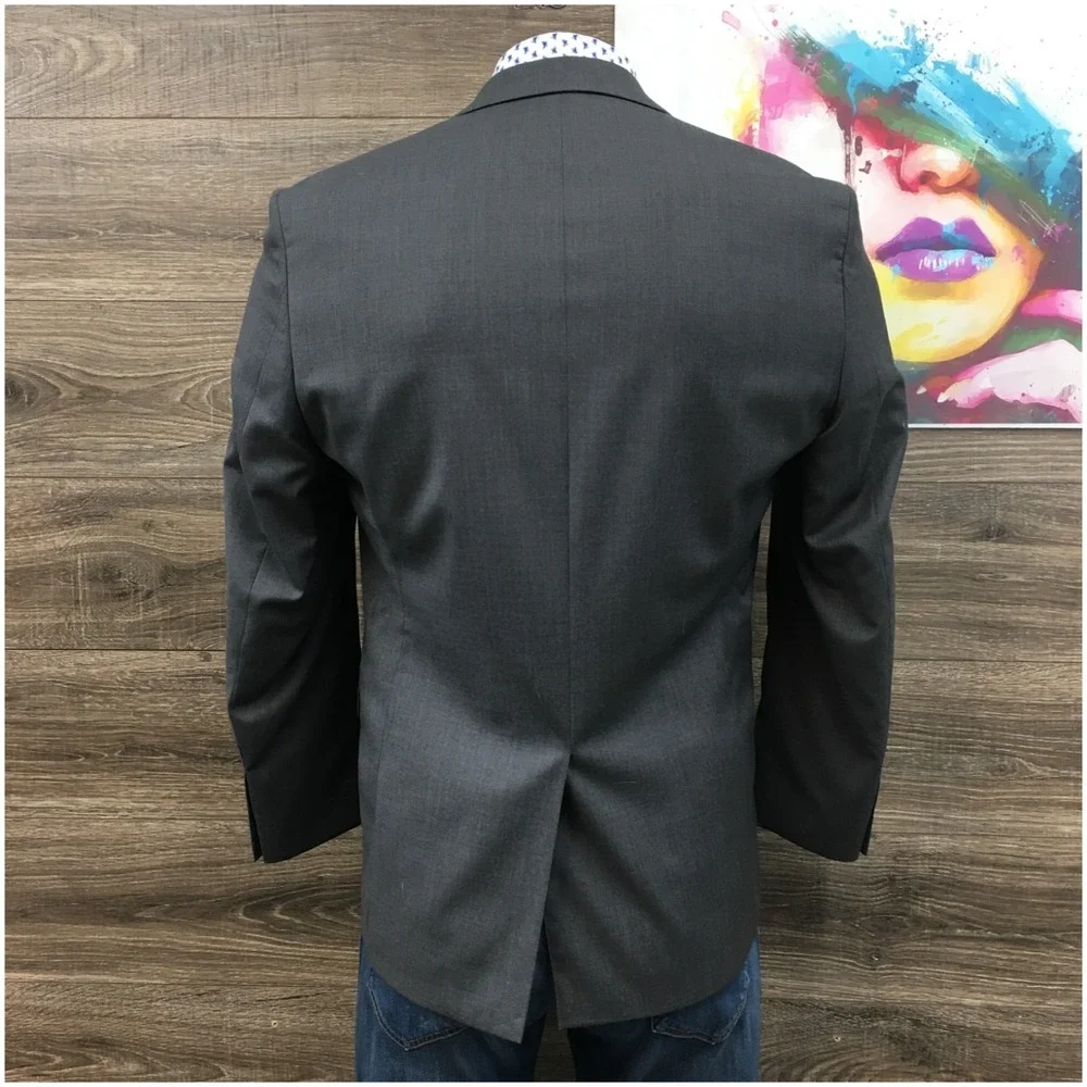 RALPH‎ LAUREN Mens Wool Blazer Sport Coat Casual Jacket Size 40R Classic Suit